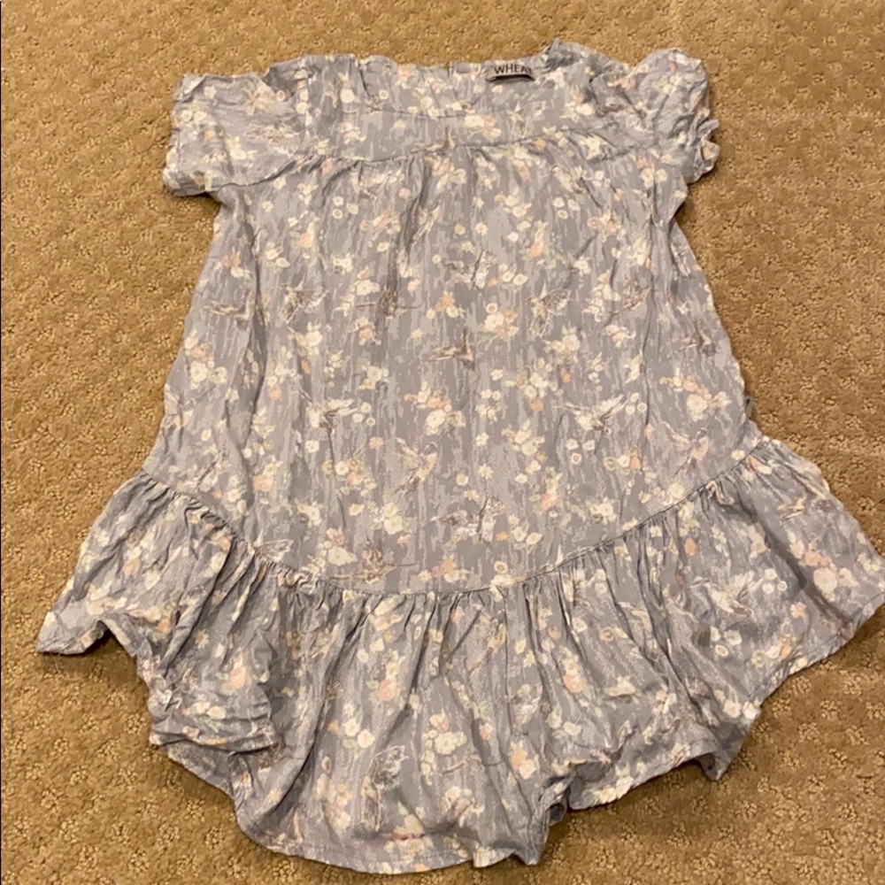 Little girls floral dress by wheat